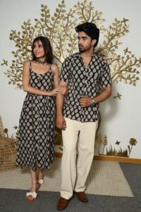 New collection of Bagru hand block printed cotton one piece

🔺 Elastic in back 
🔺 Adjuster in Sleeves 
🔺 All Buttons are openable 