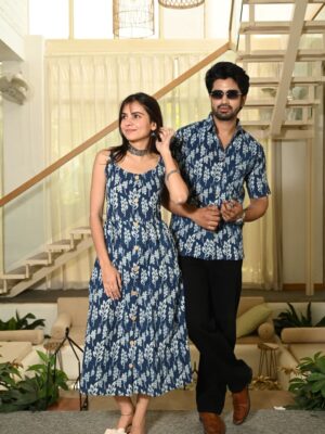 New collection of Bagru hand block printed cotton one piece 🔺 Elastic in back 🔺 Adjuster in Sleeves 🔺 All Buttons are openable