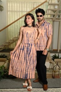 New collection of Bagru hand block printed cotton one piece 🔺 Elastic in back 🔺 Adjuster in Sleeves 🔺 All Buttons are openable 